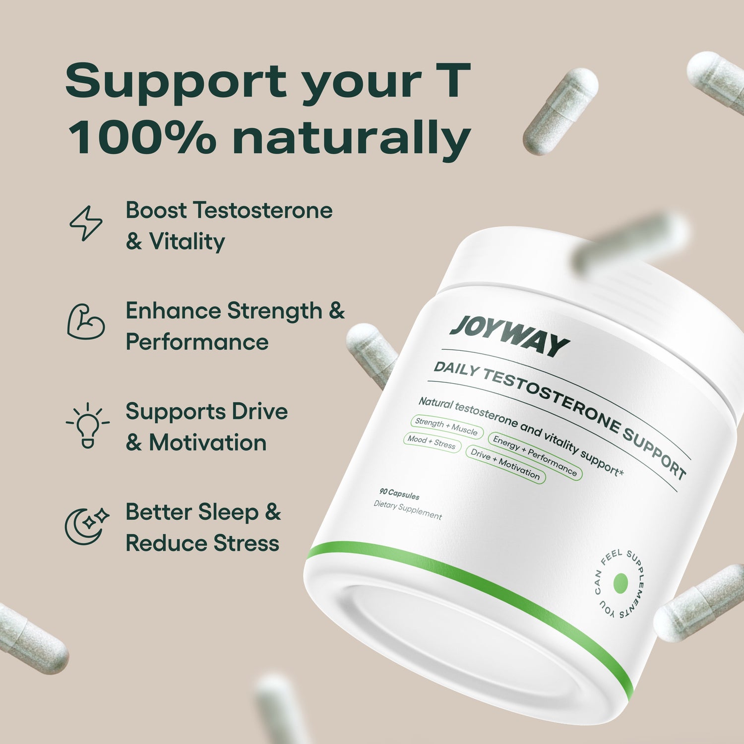 JOYWAY Testosterone Support Complex